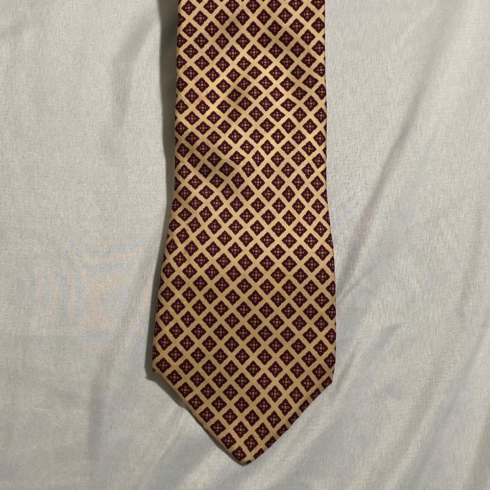 Vintage J. Press “The Burlington Knot” Pure Silk Tie – 58” Long